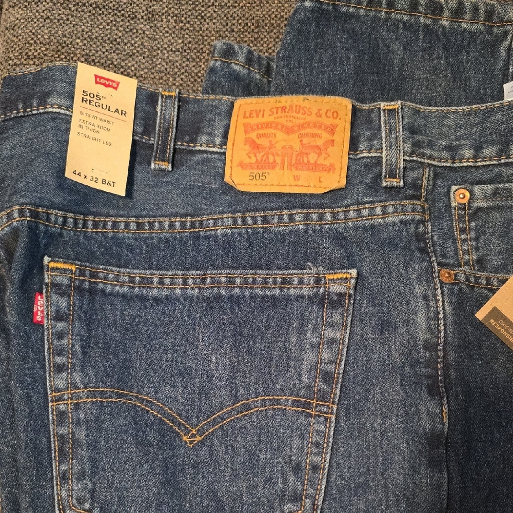 Levi's 505 Regular Men's Blue Jeans